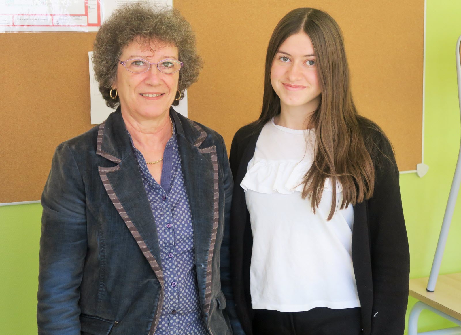 Scène du film Six suédoises au collège
