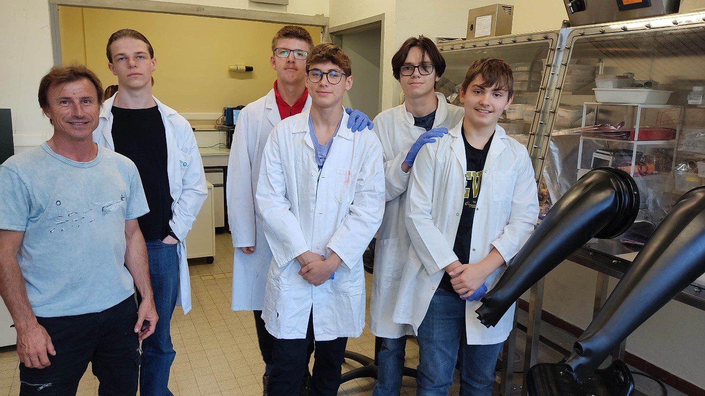 élèves STI2D du Lycée Paul Héroult