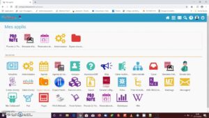 Interface de connexion à l'ENT illustrant une prise en main facile pour les collèges du Loir-et-Cher