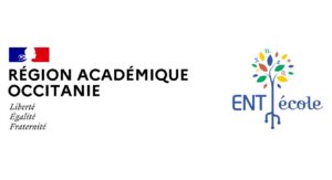 Logo officiel de l'ENT Occitanie, portail numérique pour les collèges
