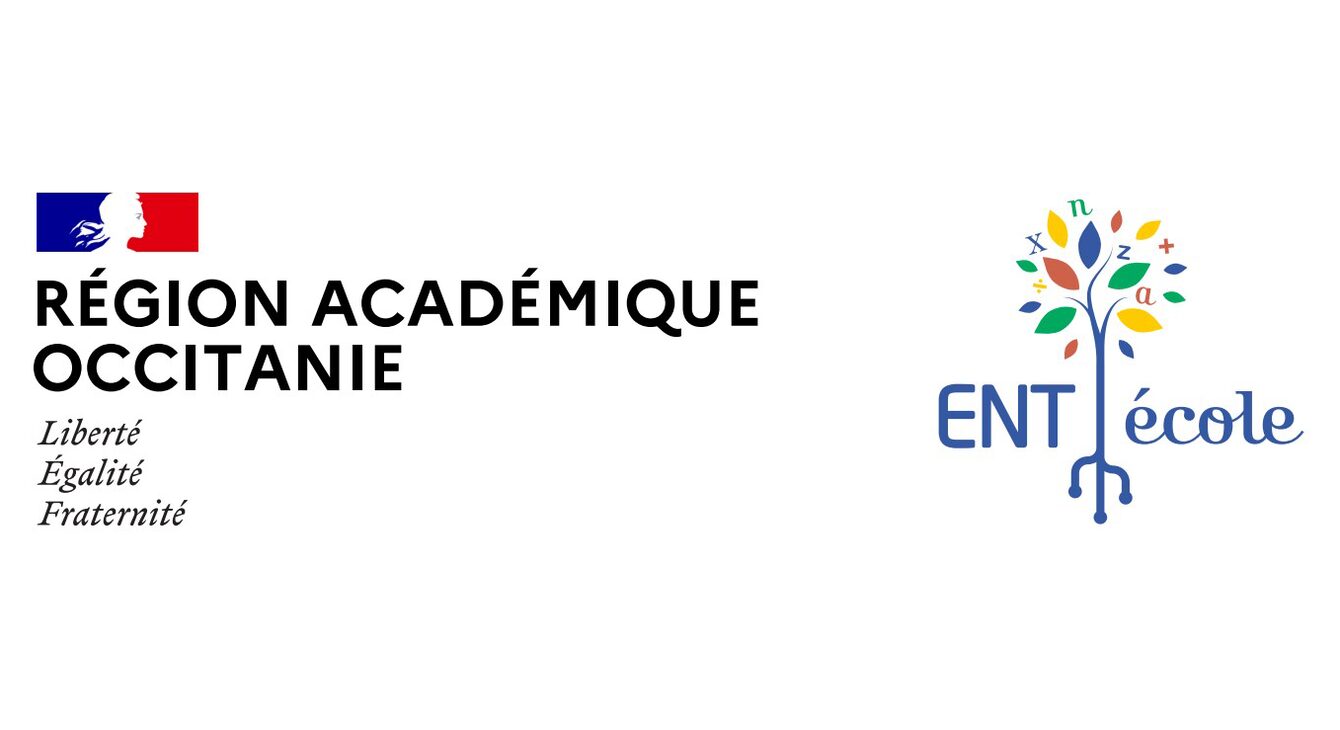 Logo officiel de l'ENT Occitanie, portail numérique pour les collèges