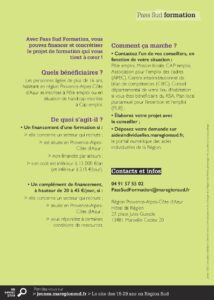 Visuel officiel du Pass Sud Formation pour les jeunes en région Sud