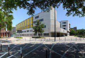 Vue du campus de la Joliverie Baugerie regroupant lycée général, technologique et professionnel
