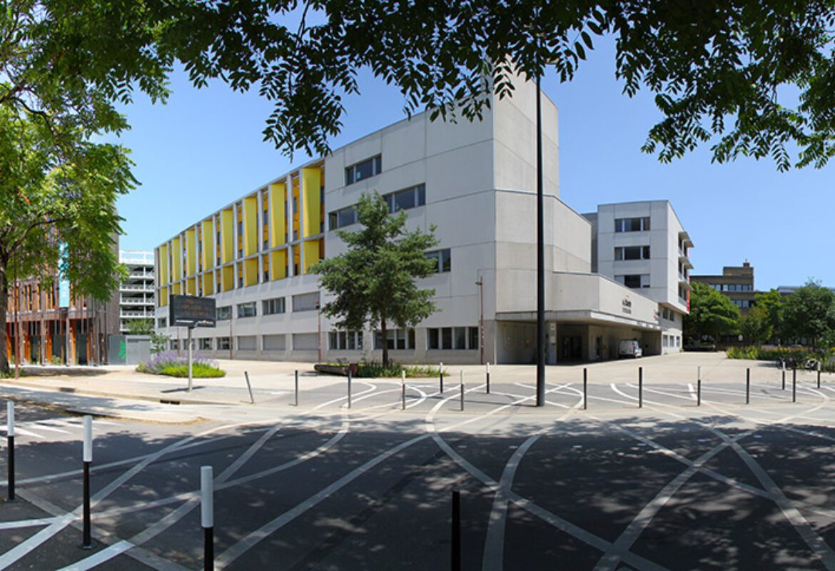 Vue du campus de la Joliverie Baugerie regroupant lycée général, technologique et professionnel